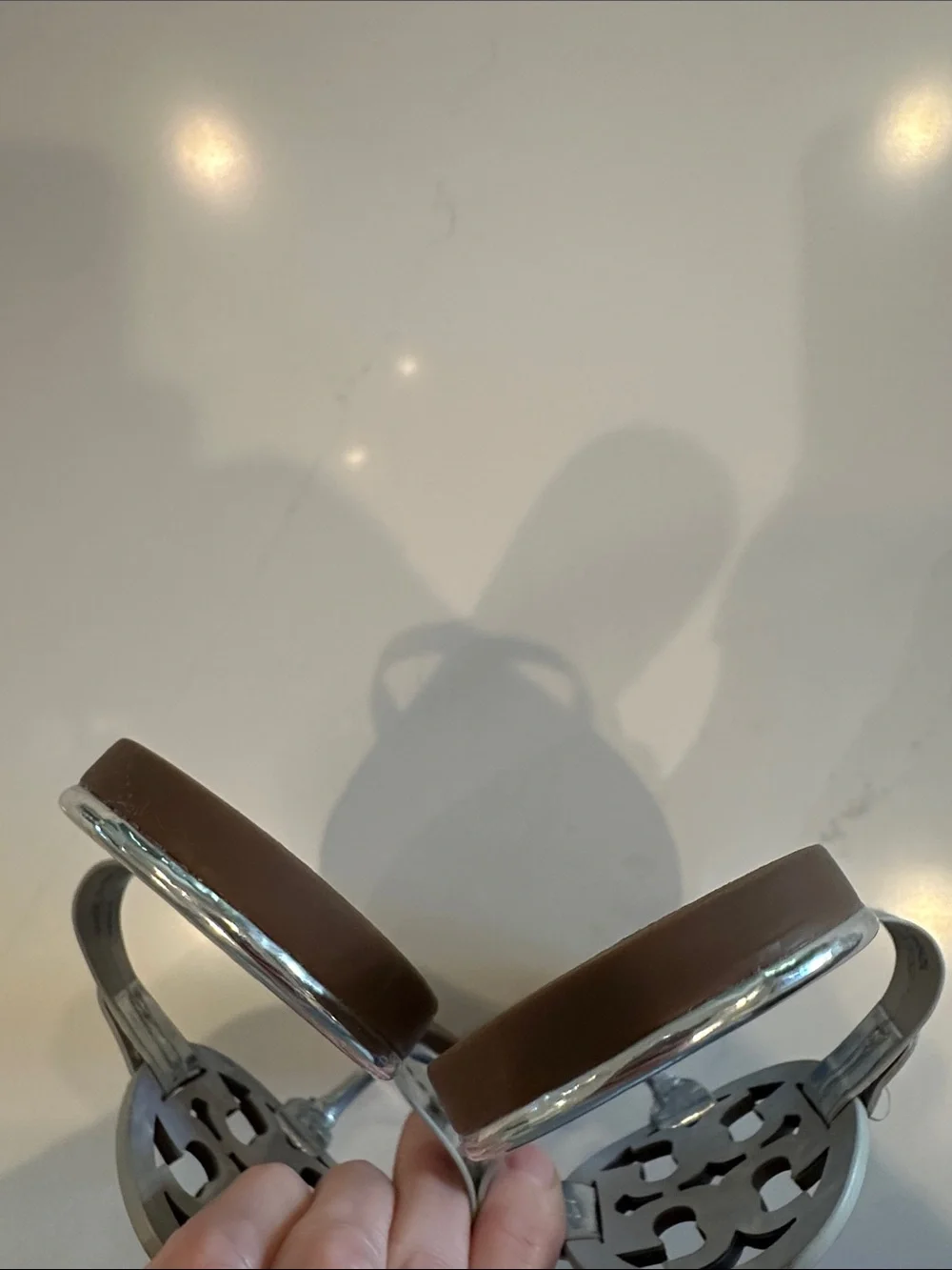 Tory Burch Miller Metallic Sandals Sz. 6.5